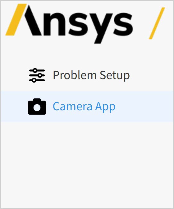 Screenshot of the Camera app tree view